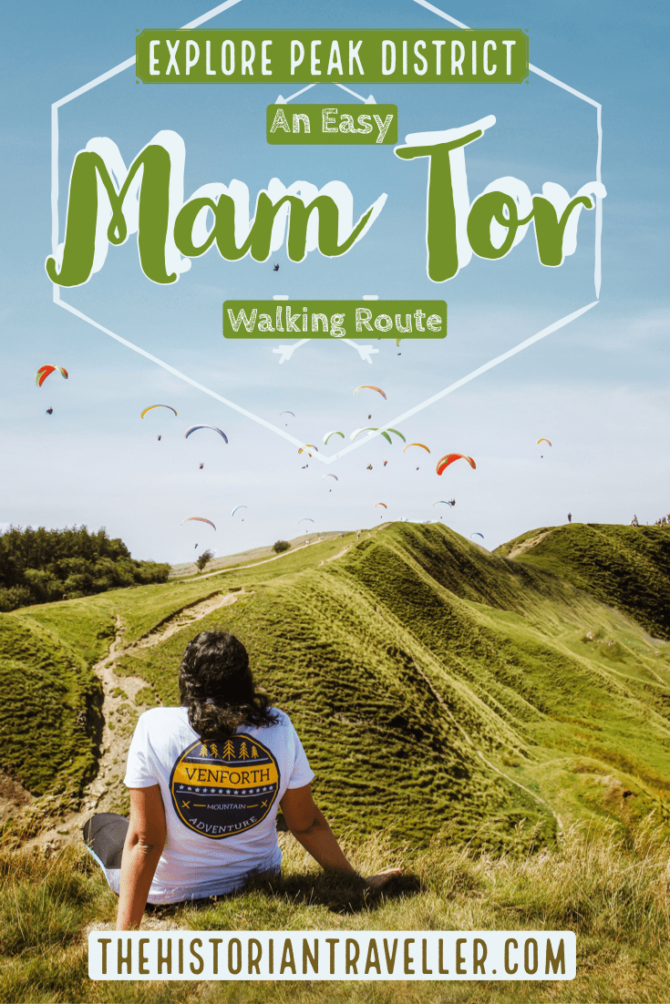 easy mam tor walking route