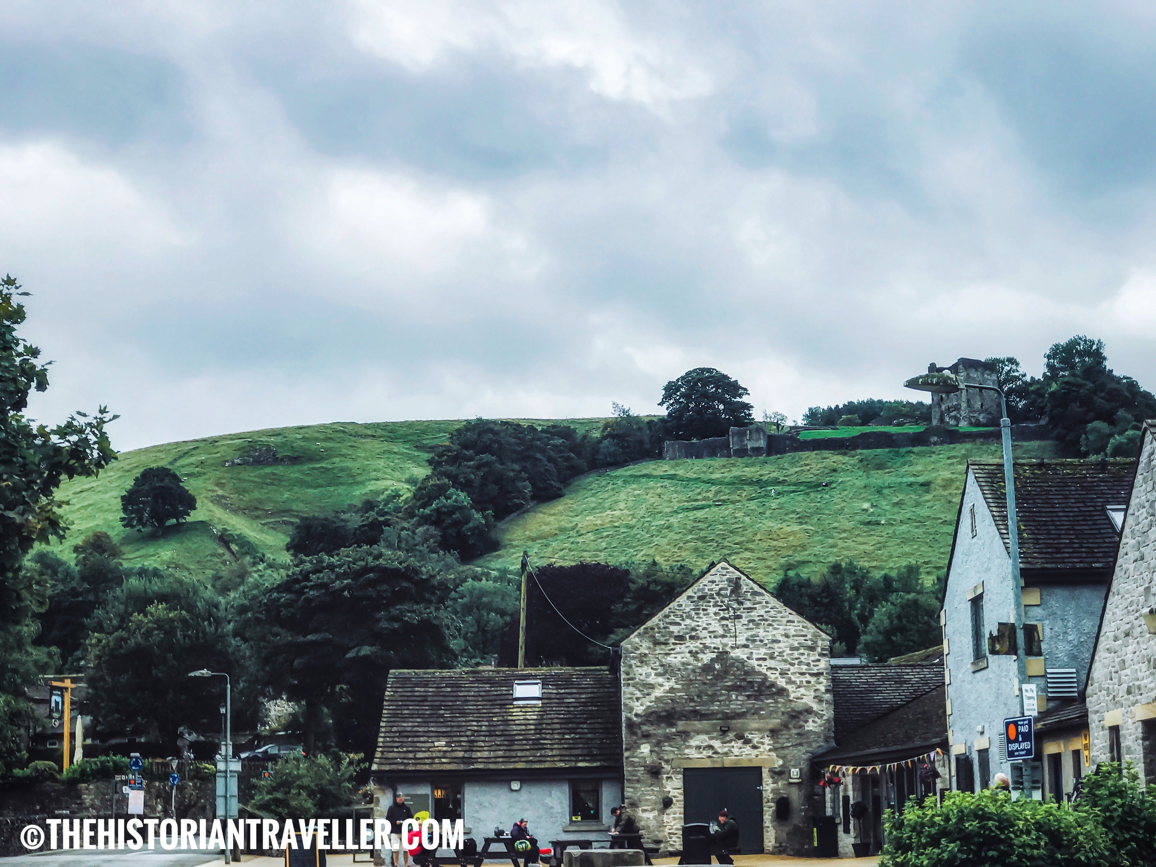 Best things to do in Castleton - view of the Peveril castle