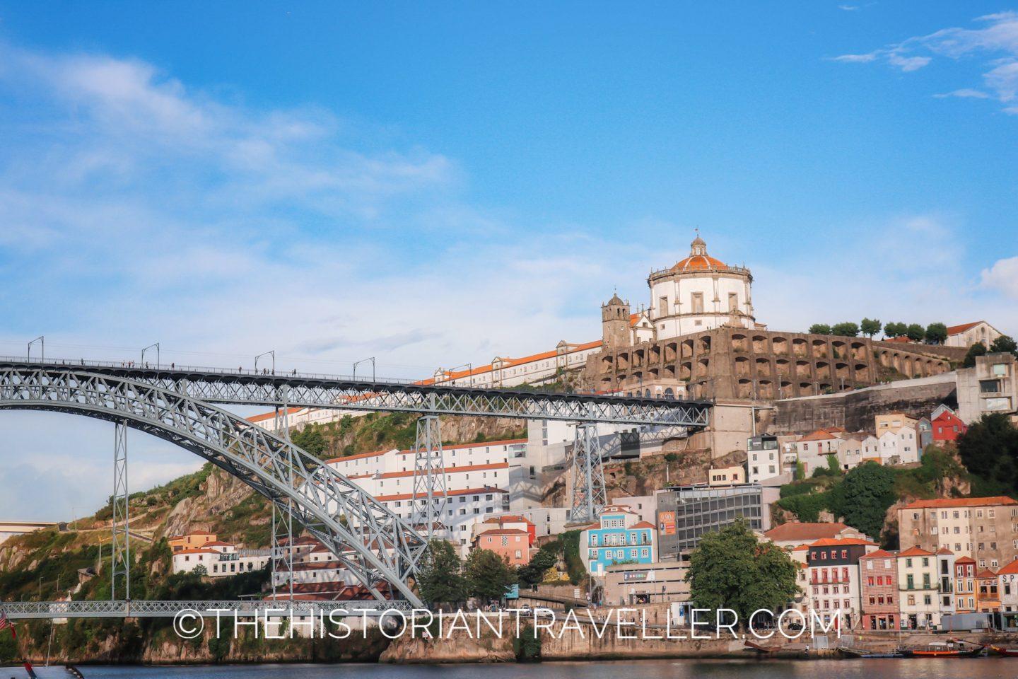 View of Porto from Cais da Ribeira - Road trip Portugal