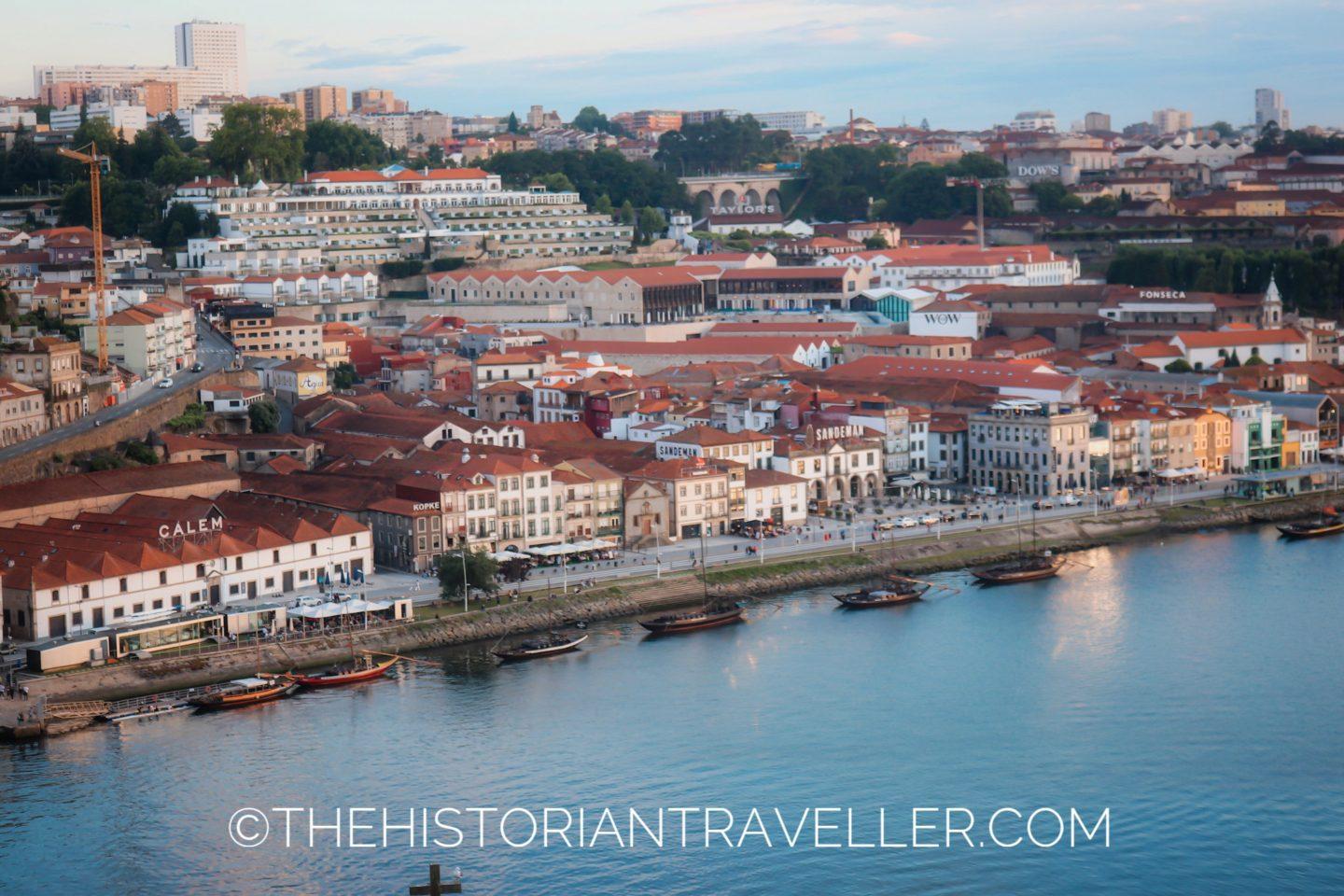 View of Porto from the Dom Luis I bridge