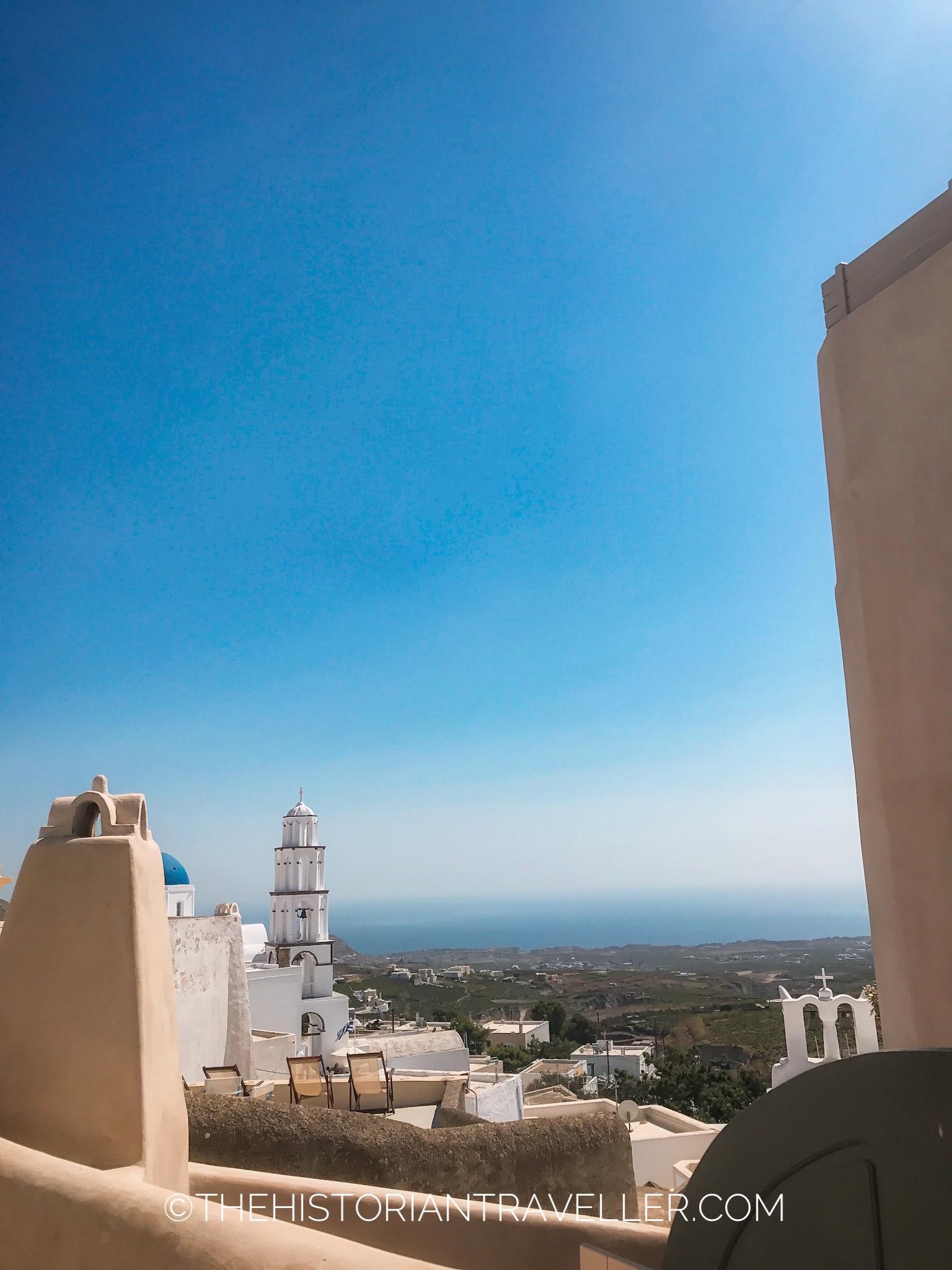 View of Pyrgos from a high point