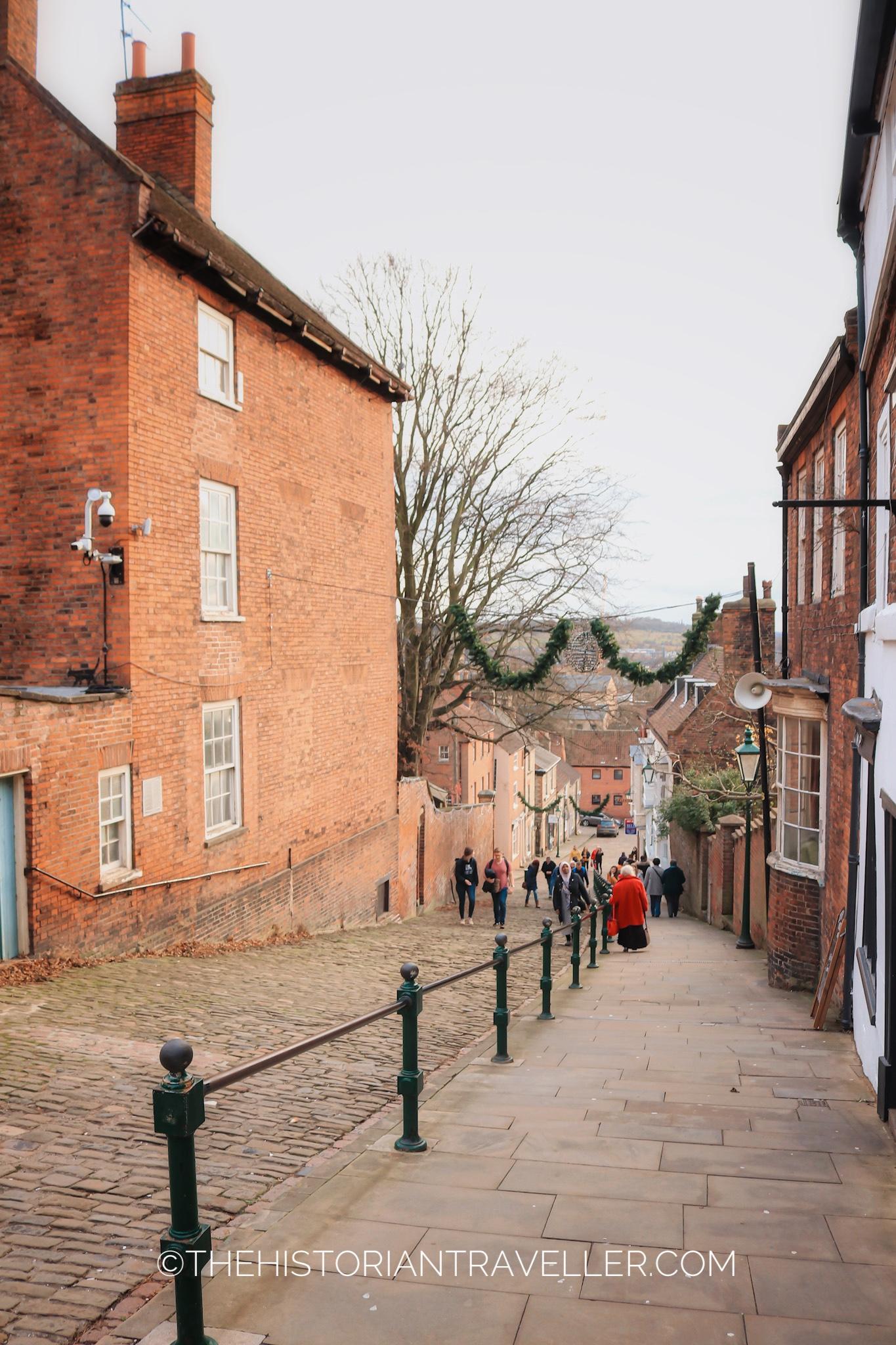 View of Steep Hill in Lincoln