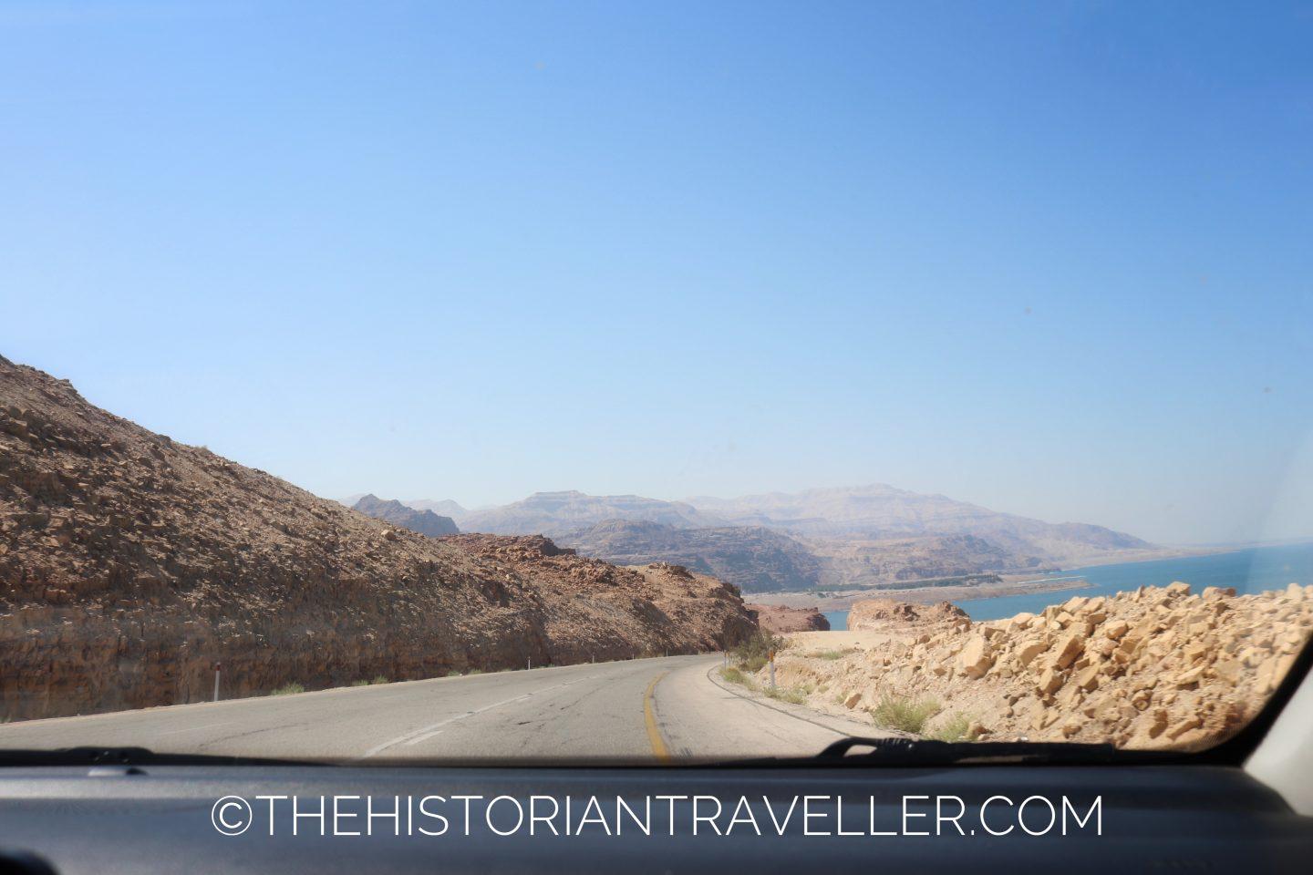 Guide to Wadi Mujib Jordan - Dead Sea Highway towards Wadi Mujib