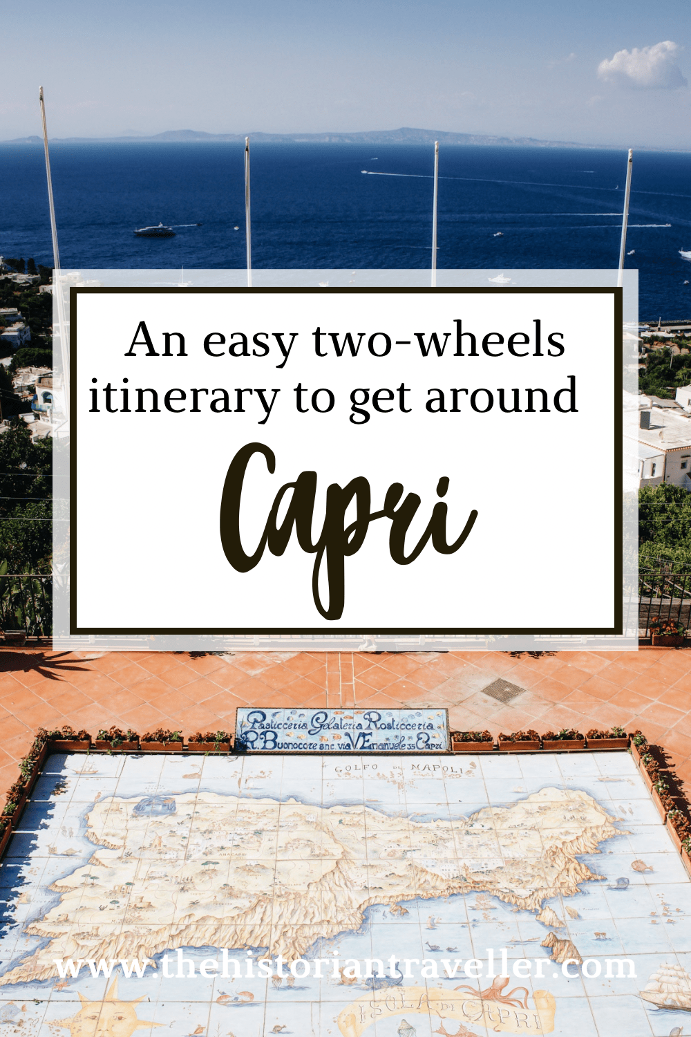 Capri scooter itinerary