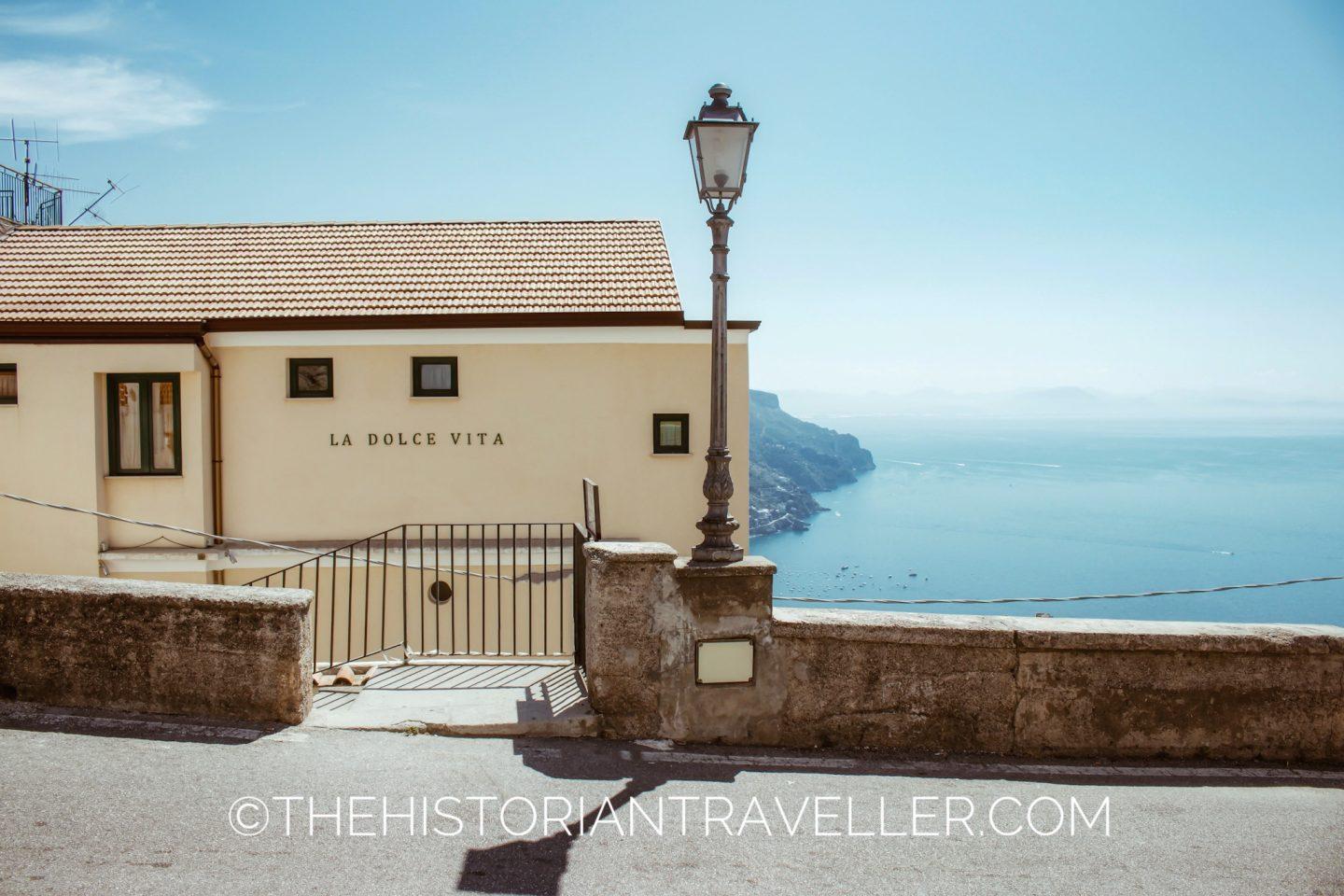 La Dolce Vita hotel outside Ravello centre -Best things to do in Ravello