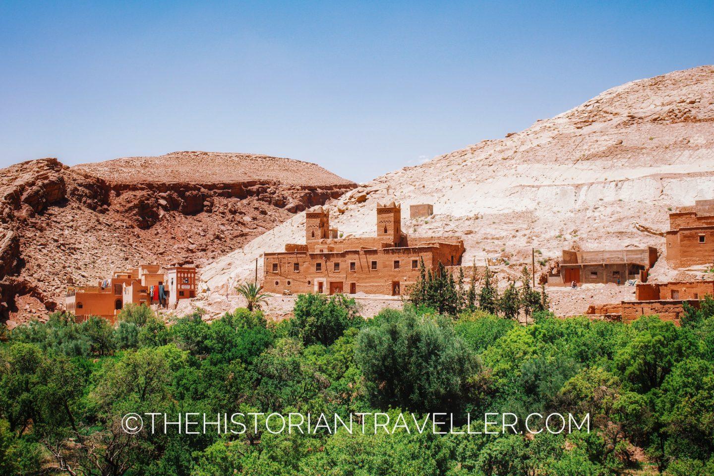 Road of Thousand Kasbahs itinerary - Berber domestic architecture in the High Atlas Mountains