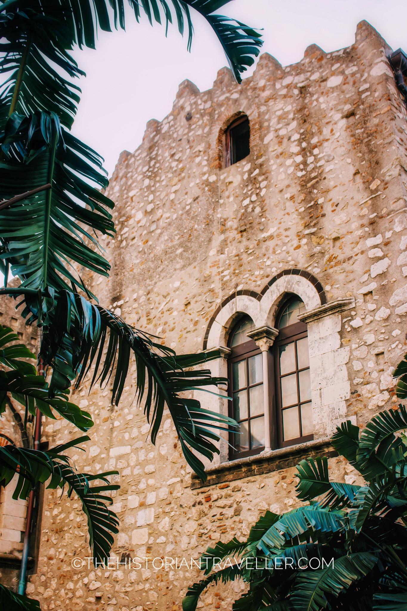 An insider's guide to Taormina - Palazzo Corvaja facade and inner courtyard