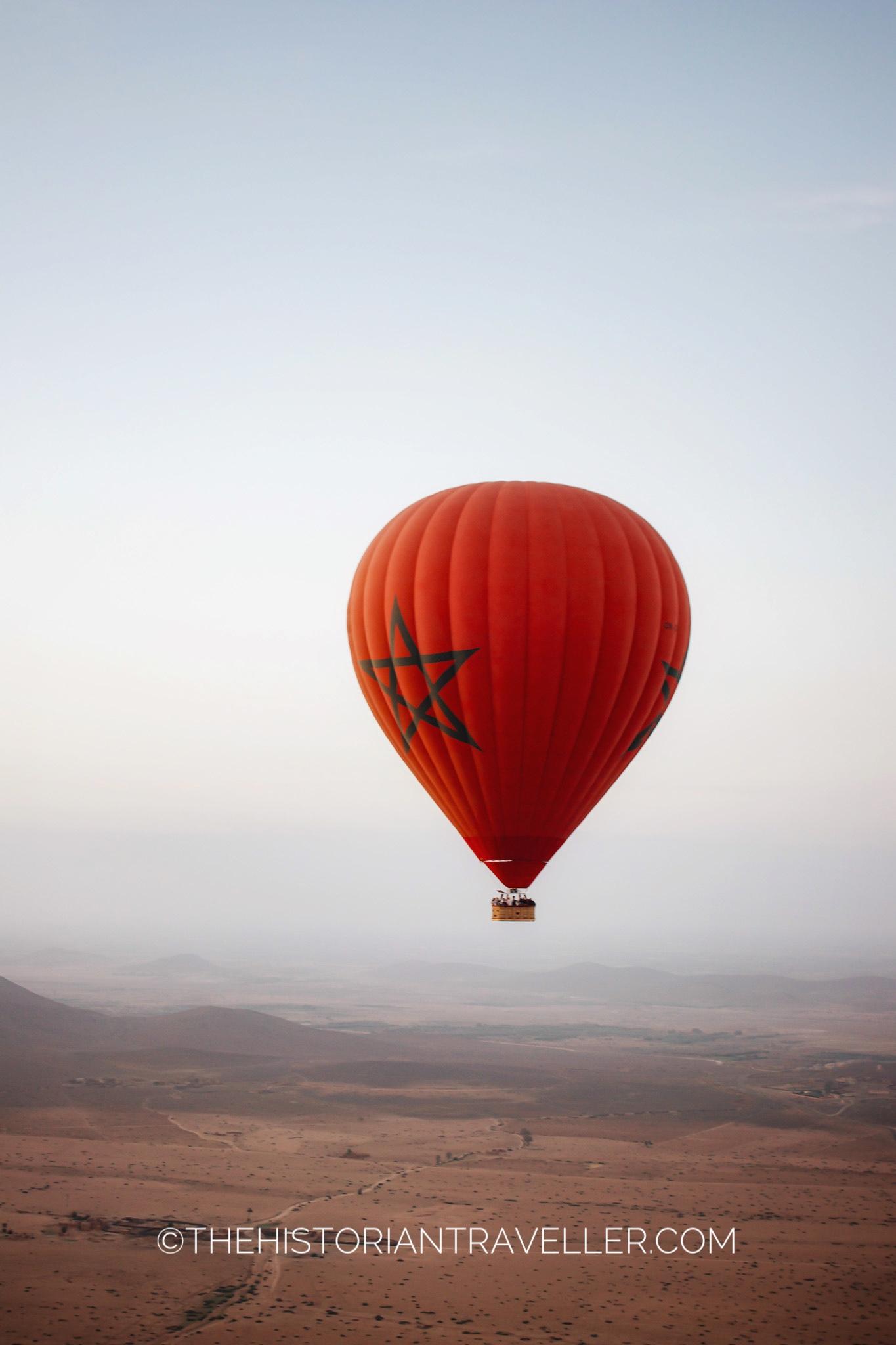Hot air balloon in Marrakech - 