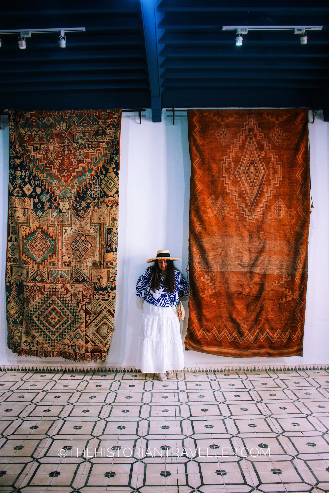 Day trip to Essaouira -  Sidi Mohammed ben Abdallah Museum carpet hall