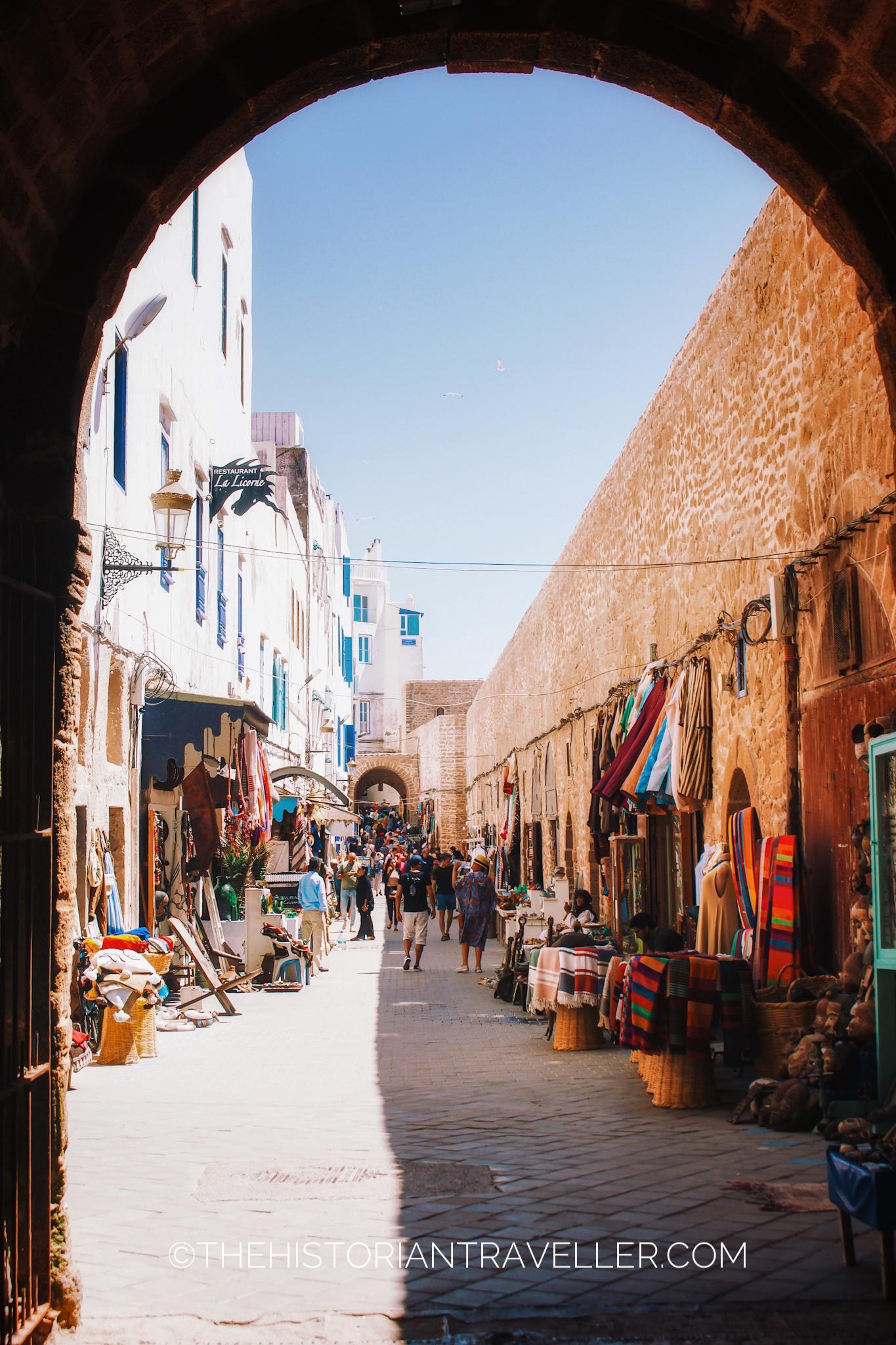 Day trip to Essaouira -   souks around Essaouira