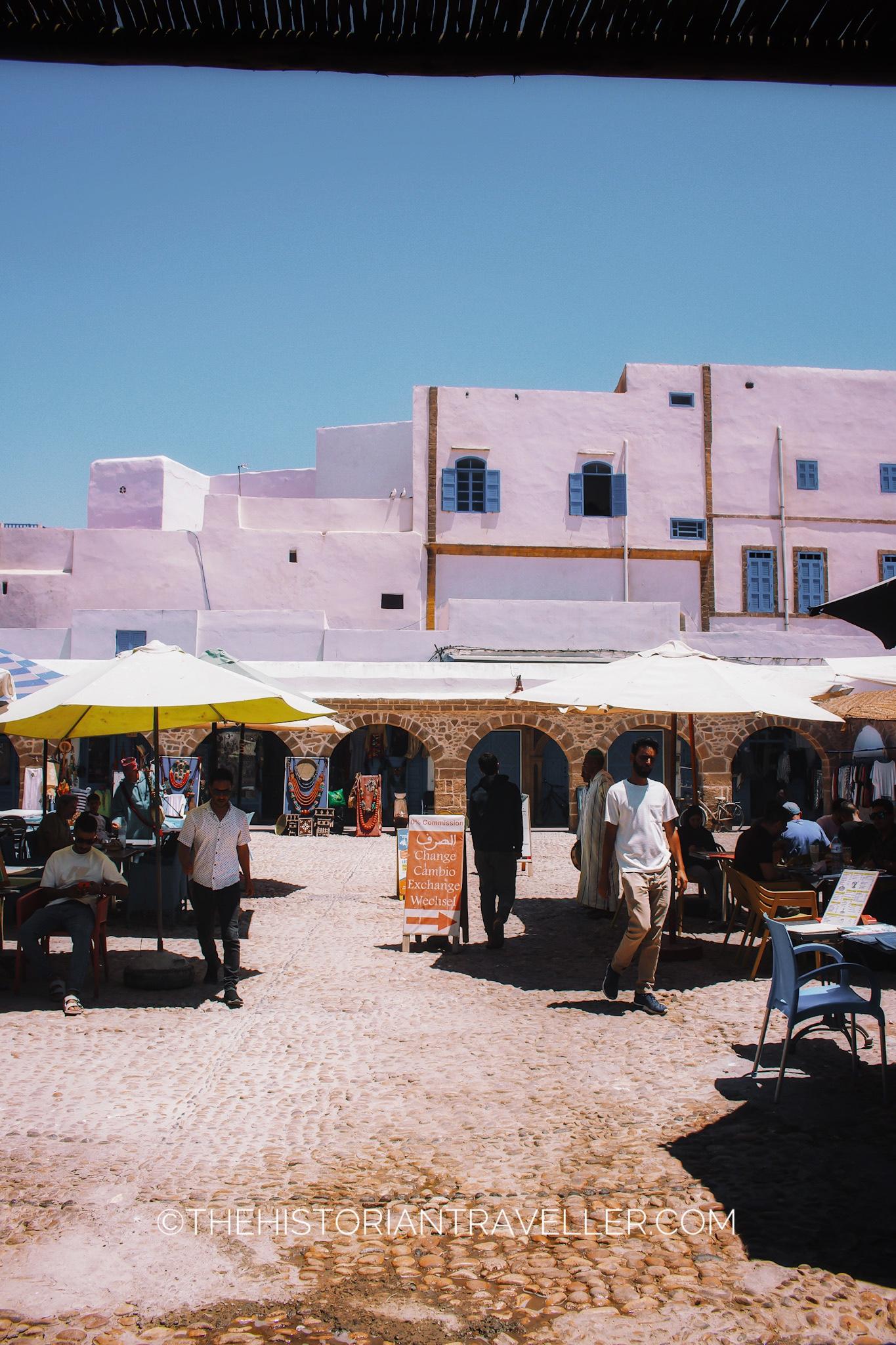 Day trip to Essaouira -  Place du Marché aux Grains 